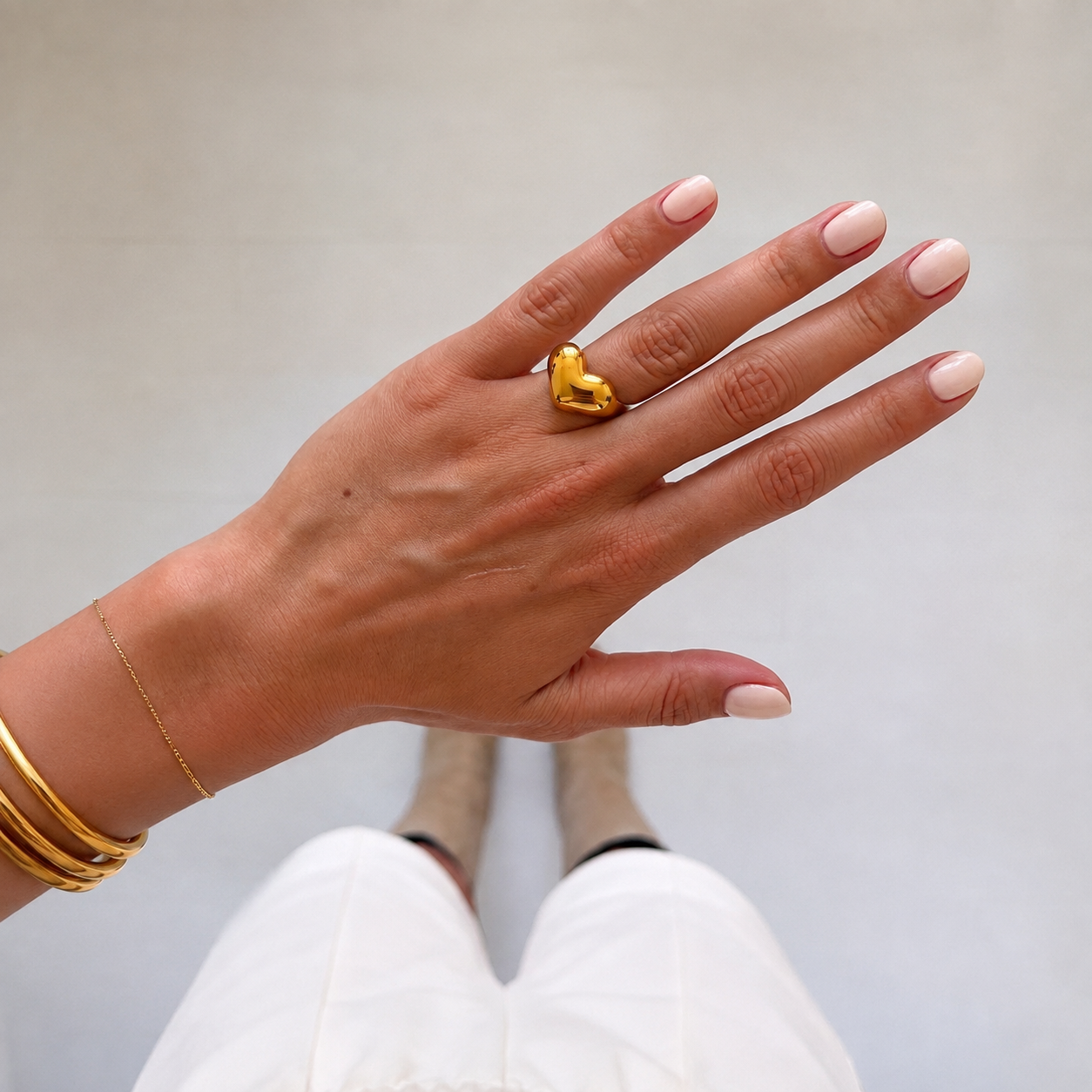 Bague coeur