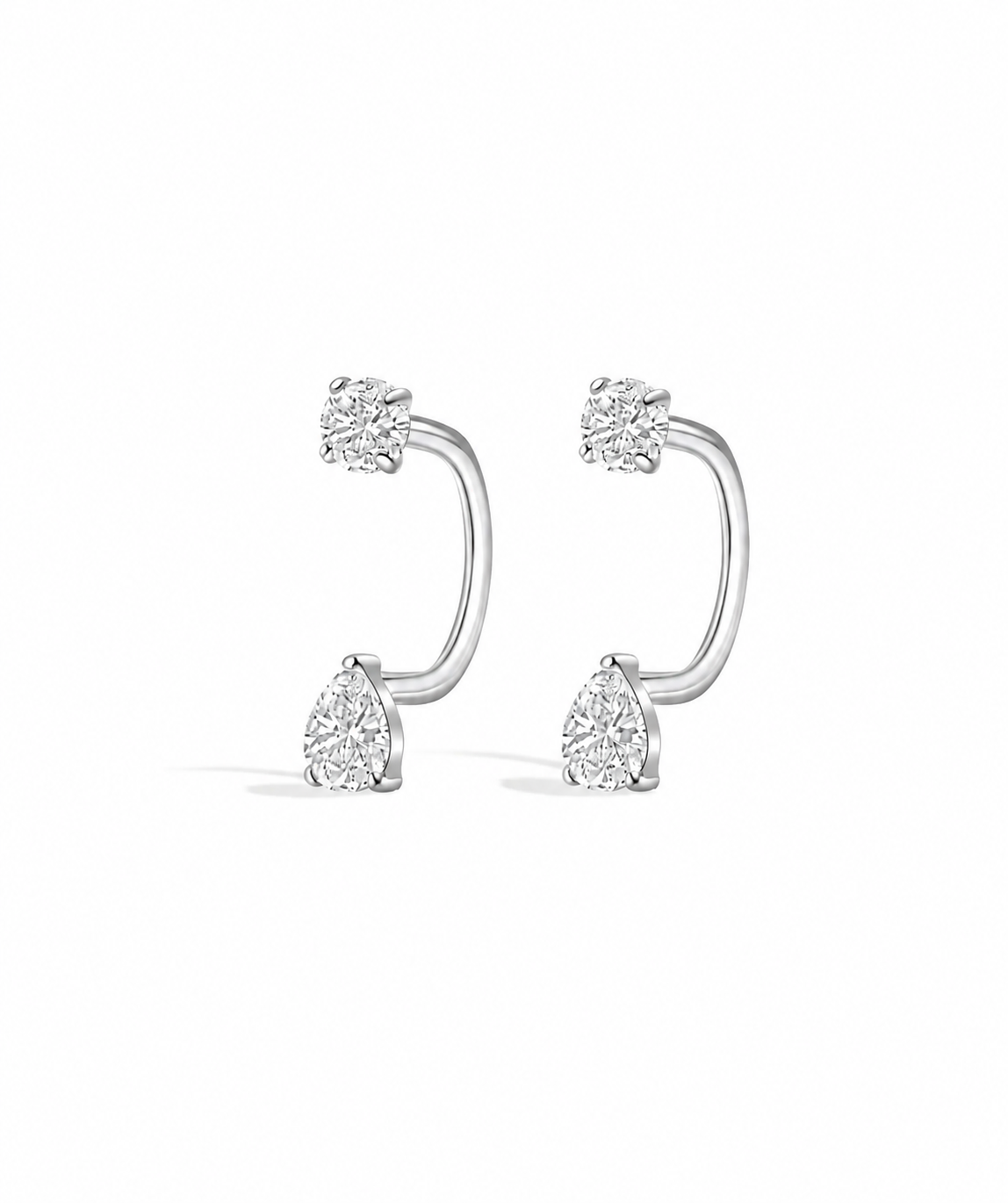 Boucles d'Oreilles Arc Goutte