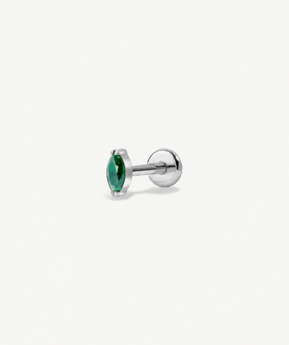 Boucles d'Oreilles Emeraude
