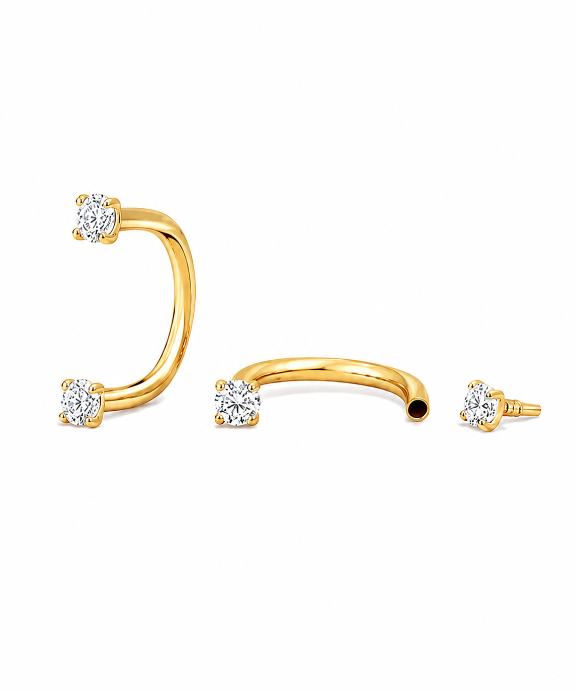 Boucles d'Oreilles Arc