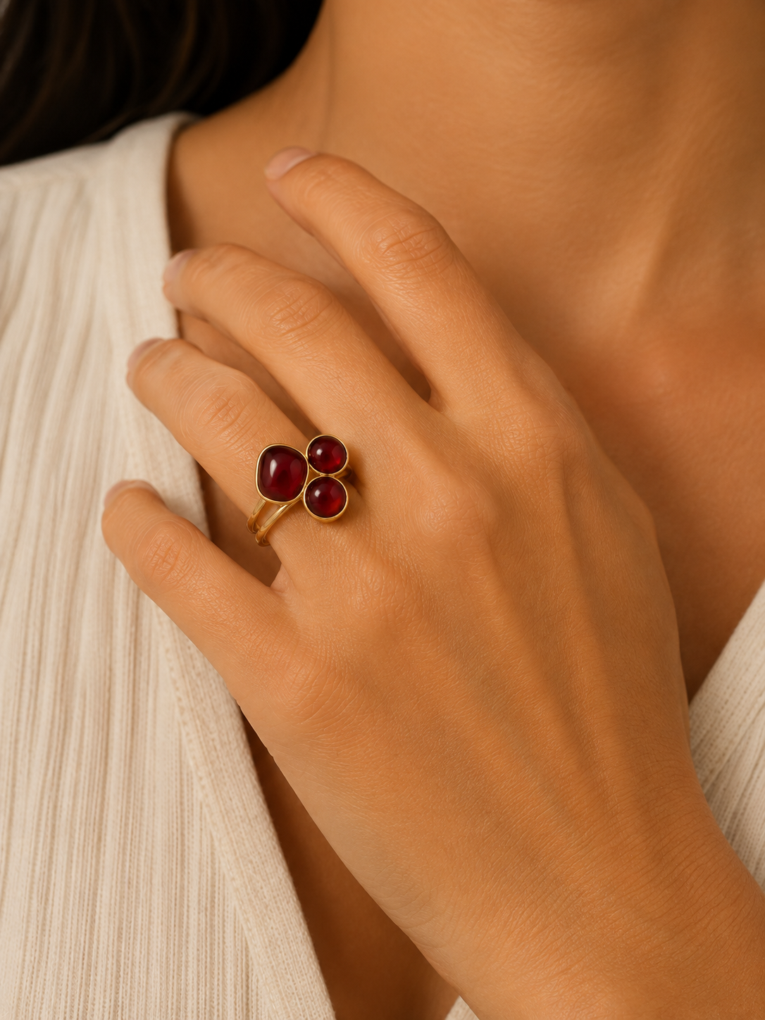 Bague Lava