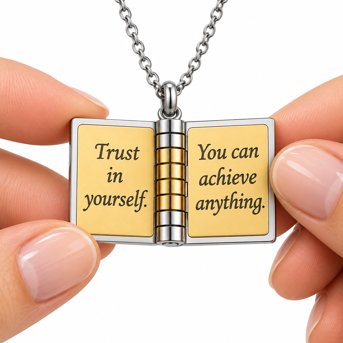Collier My Champion ouvert : Trust in yourself, you can achieve anything